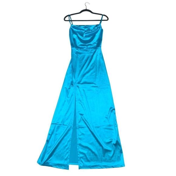 Satin Feel Dress - Picture 1 of 6